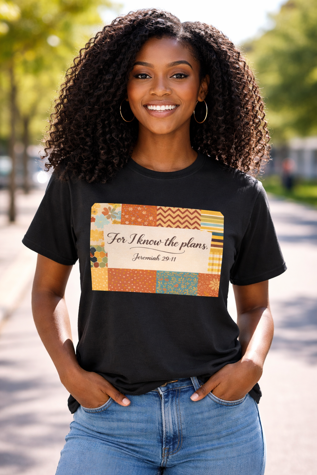 For I Know the Plans – Jeremiah 29:11 Faith T-Shirt