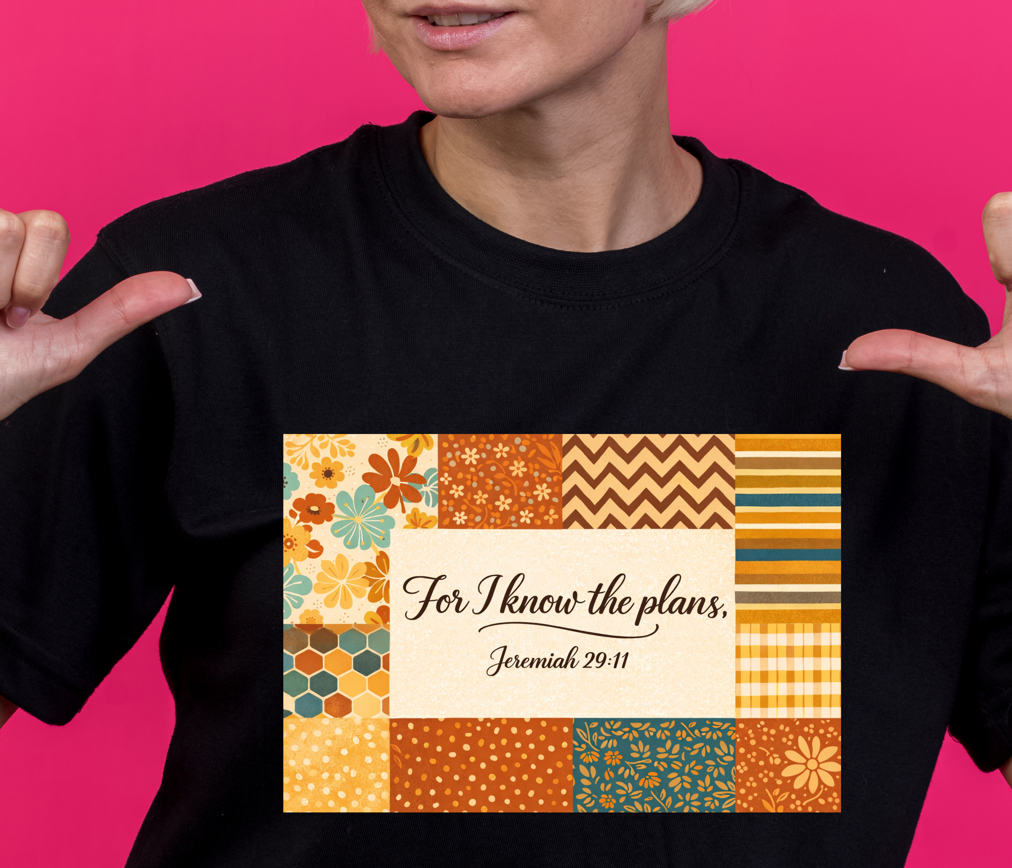 For I Know the Plans – Jeremiah 29:11 Faith T-Shirt